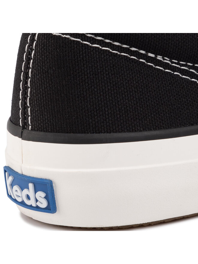 Sneakers aus Stoff Keds Anchor Solid KWF58140 Schwarz | eschuhe.de