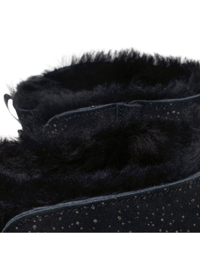 Ugg Cizme de zăpadă Ugg W Mini Bailey Bow Metallic Spots 1134135 Negru