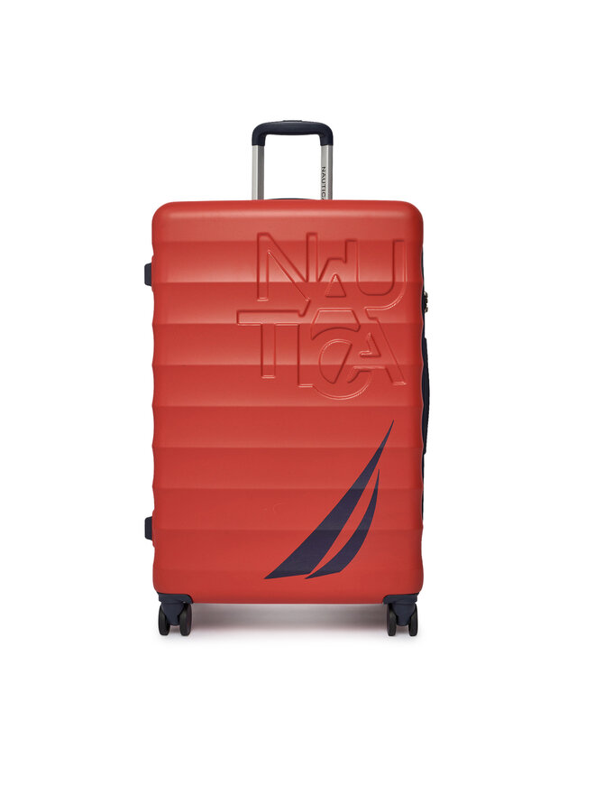 Nautica Μεγάλη Βαλίτσα Nautica NTC-KS-004-07-L Κόκκινο