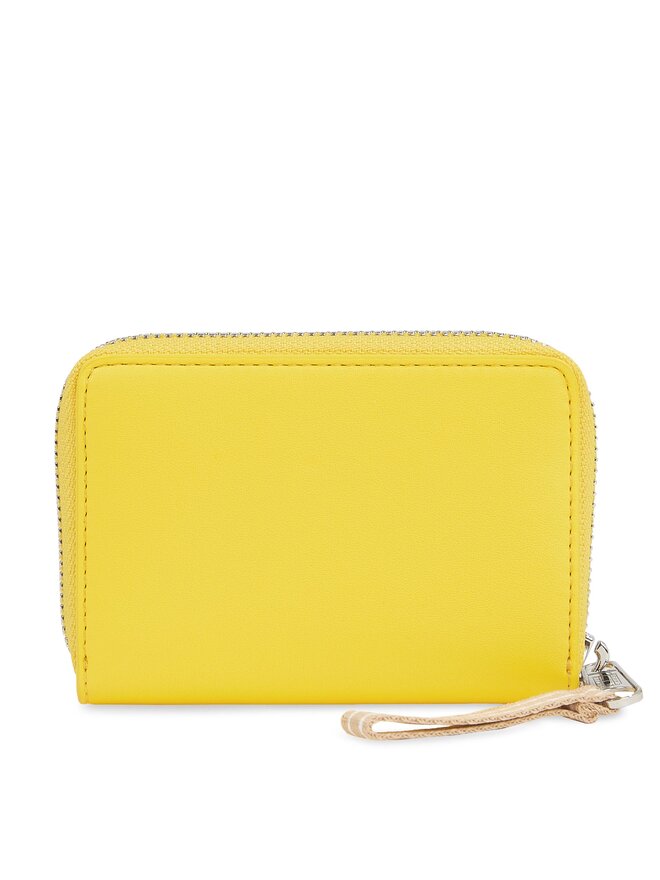 Tommy Jeans Pequeña cartera de mujer Tommy Jeans Tjw City-Wide Small Za AW0AW15940 Amarillo
