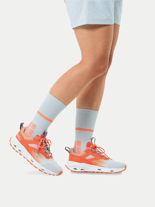 Jack Wolfskin Sneakersy Jack Wolfskin Prelight Pro Vent Low W 4064331 Pomarańczowy