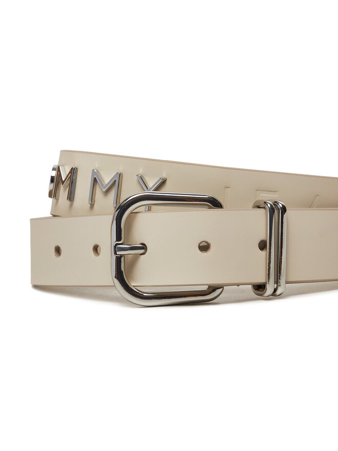 Tommy Jeans Női öv Tommy Jeans Tjw Bold Leather 3.0 AW0AW16255 Ekru