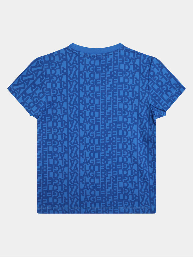 Karl Lagerfeld Kids Karl Lagerfeld Kids Camiseta Z30036 S Azul Regular Fit