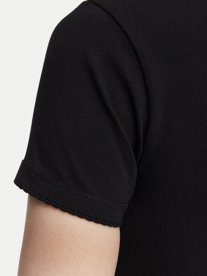 Guess Jeans Guess Jeans T-Shirt W6YI05 K3640 Schwarz Slim Fit