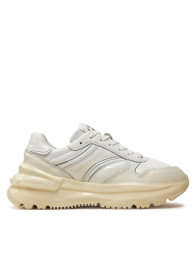 Calvin Klein Jeans Сникърси Calvin Klein Jeans Chunky Run Low Laceup Dip Wn YW0YW01049 Бял