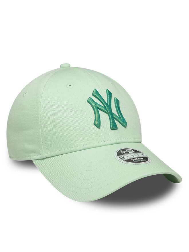 New Era Kepurė su snapeliu New Era New York Yankees Metallic 9FORTY 60667382 Žalia