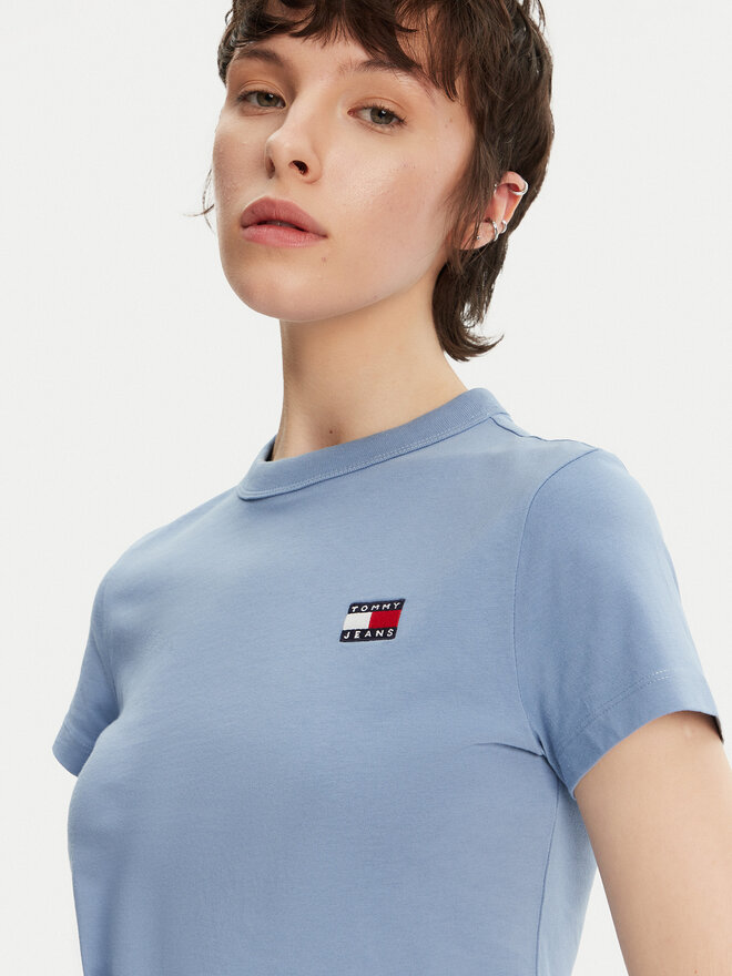 Tommy Jeans Tommy Jeans Marškinėliai DW0DW20153 Mėlyna Regular Fit