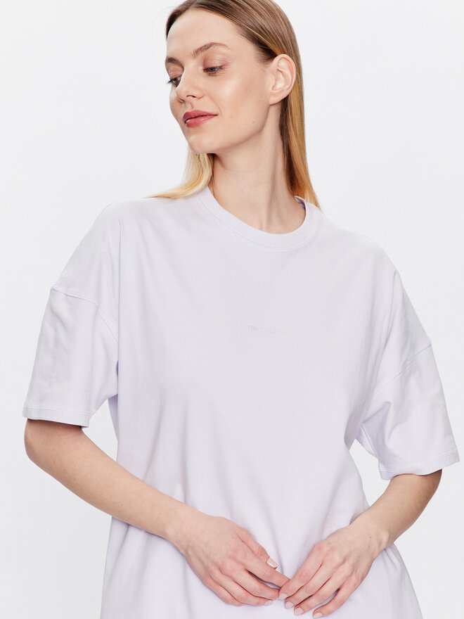 New Balance New Balance T-Shirt Athletics Nature WT23556 Μωβ Relaxed Fit