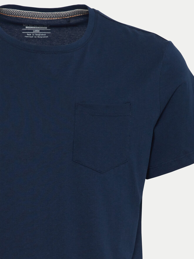 Blend Blend T-Shirt 20716515 Dunkelblau Regular Fit