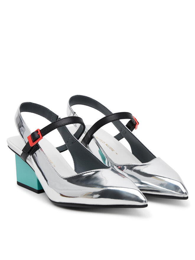 United Nude Туфлі United Nude Raila Jane 1091676613 Срібний