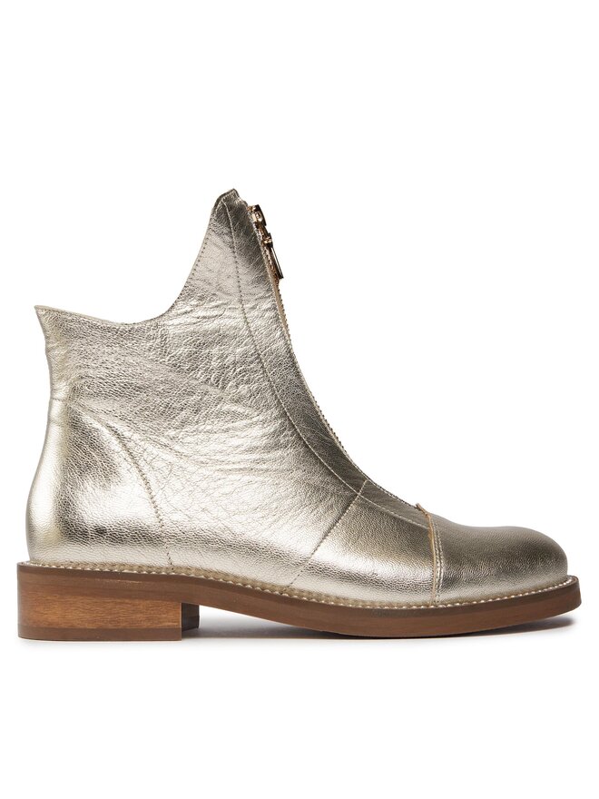 R.Polański Stiefeletten R.Polański 1580 Goldfarben