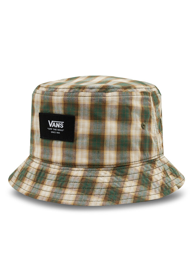 Vans Kapelusz Vans Vans Patch Bucket VN0A7S96BDX1 Zielony