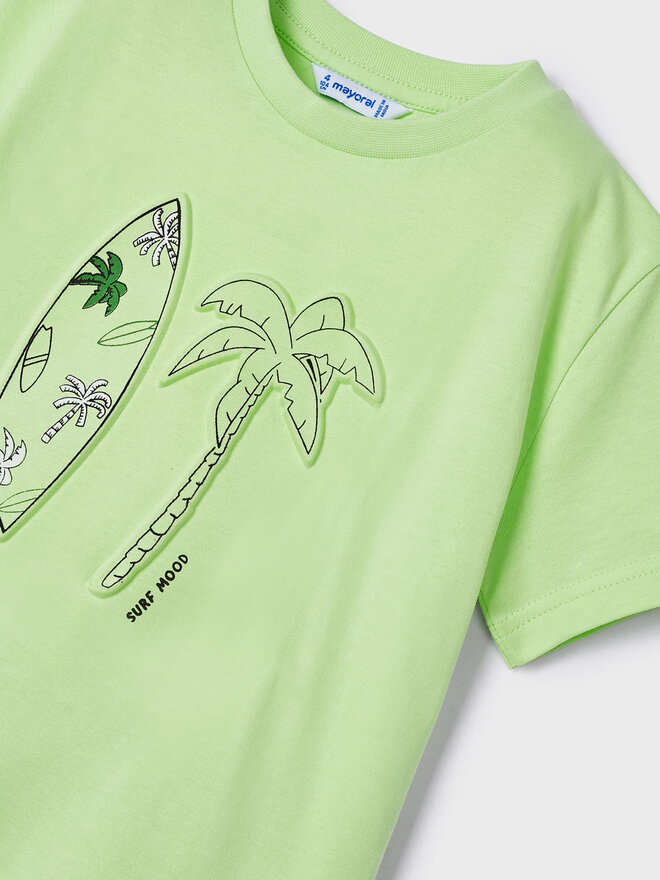 Mayoral Mayoral Camiseta 3019 Verde Regular Fit