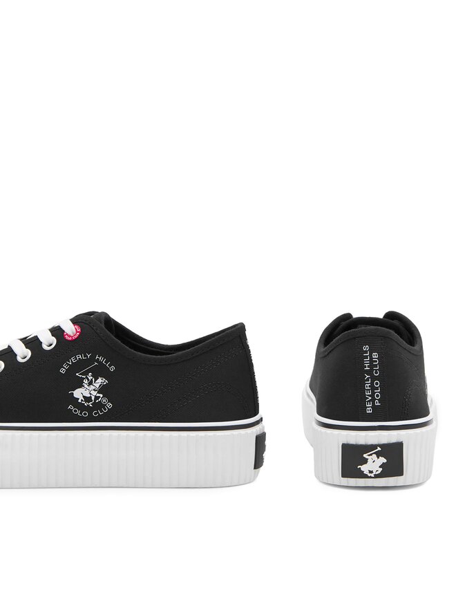 Beverly Hills Polo Club Sneakers aus Stoff Beverly Hills Polo Club W-BHPC027M Schwarz