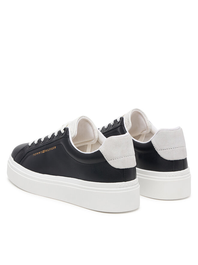 Tommy Hilfiger Sneakers Tommy Hilfiger Th Feminine Platform Monogram FW0FW09594 Schwarz