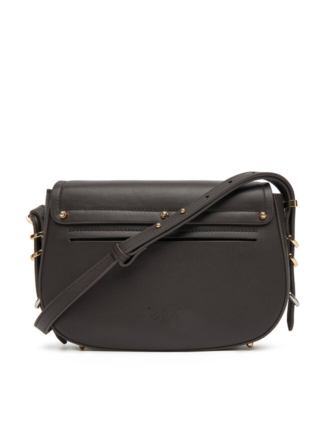 PINKO Handtasche PINKO Saddle Mini PE PLTT 103831 A270 Braun