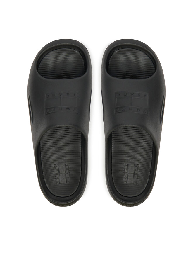 Tommy Jeans Nazouváky Tommy Jeans Sporty Pool Slide EM0EM01582 Černá