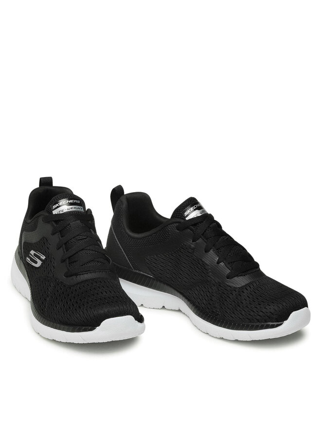 Skechers Αθλητικά Skechers Quick Path 12607/BKW Μαύρο