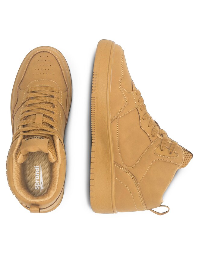 Sprandi Sneakersy Sprandi HEAT MID BPRS-22M03102-2 Hnedá