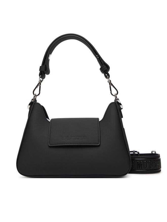 LOVE MOSCHINO Kabelka LOVE MOSCHINO Borsa Vitello JC4291PP1NL1400B Černá
