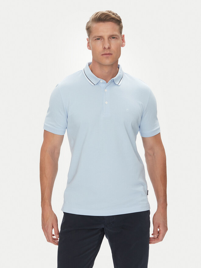 Pierre Cardin Pierre Cardin Poloshirt C5 21374.2112 Himmelblau Regular Fit