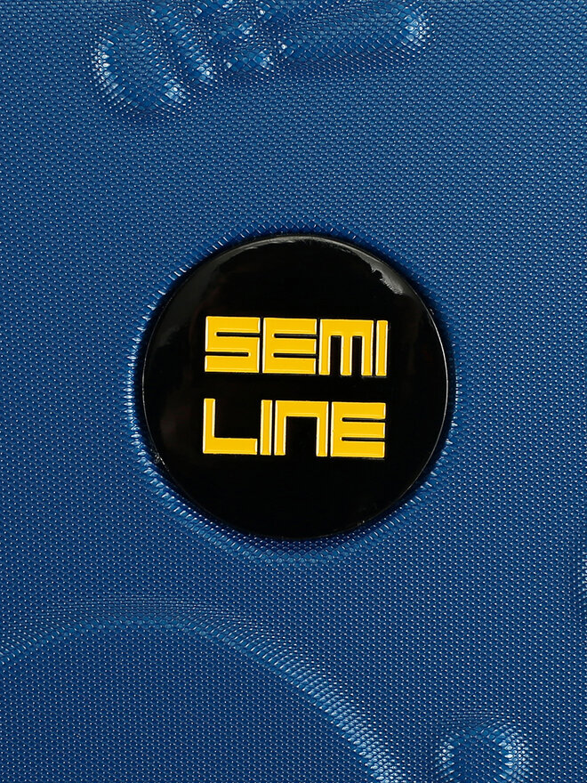 Semi Line Detský kufor Semi Line T5888-2 Tmavomodrá