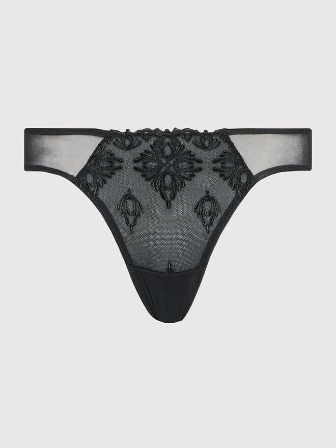 Chantelle Chantelle Στρίνγκ Champs Elysées C26090 Μαύρο
