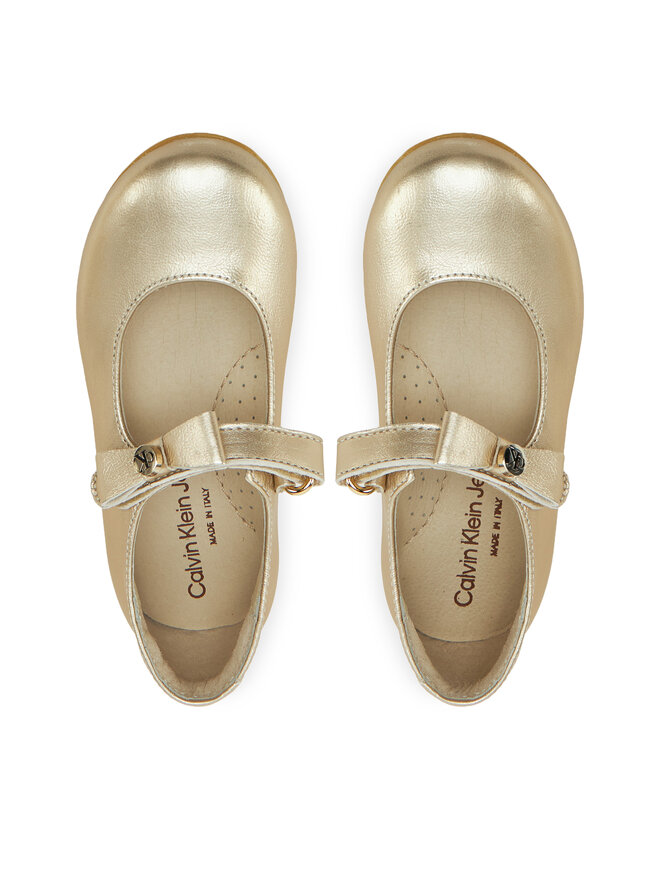 Calvin Klein Jeans Ballerine Calvin Klein Jeans Ballerina V1A3-83040-0220 Oro