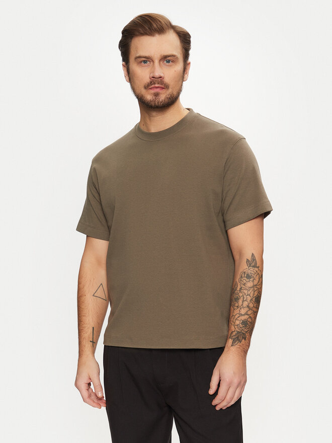 Jack&Jones Jack&Jones Camiseta Urban Edge 12254412 Caqui Loose Fit