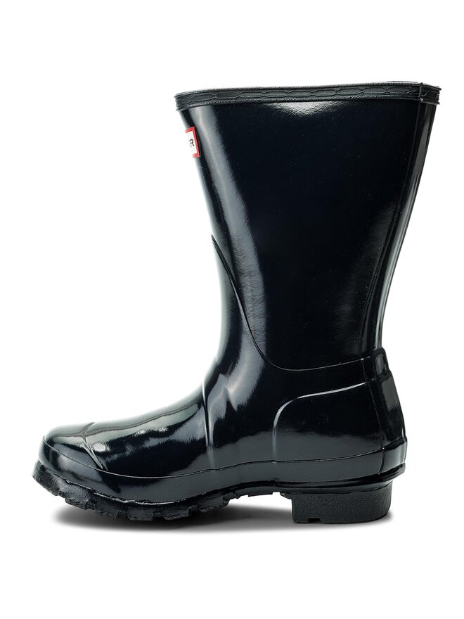 Hunter Гумени ботуши Hunter Org Short Gloss WFS1000RGL Тъмносин
