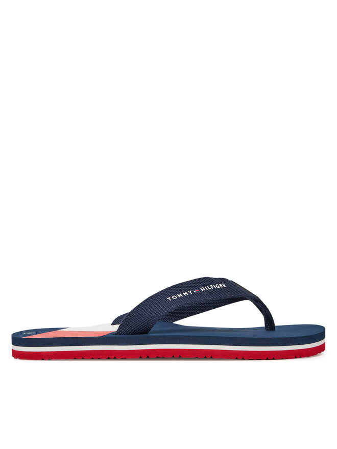Tommy Hilfiger Zehentrenner Tommy Hilfiger T3X8-33908-0058 S Dunkelblau