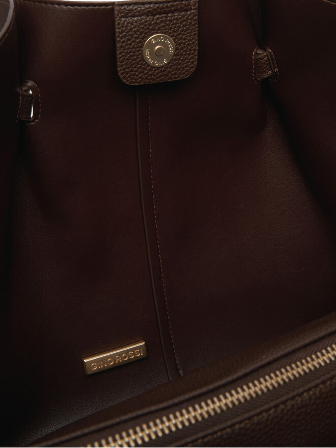 GINO ROSSI Handtasche GINO ROSSI C-LDA92256 Dunkelbraun