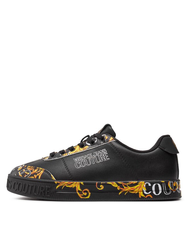 Versace Jeans Couture Sneakersy Versace Jeans Couture 76YA3SK6 Černá