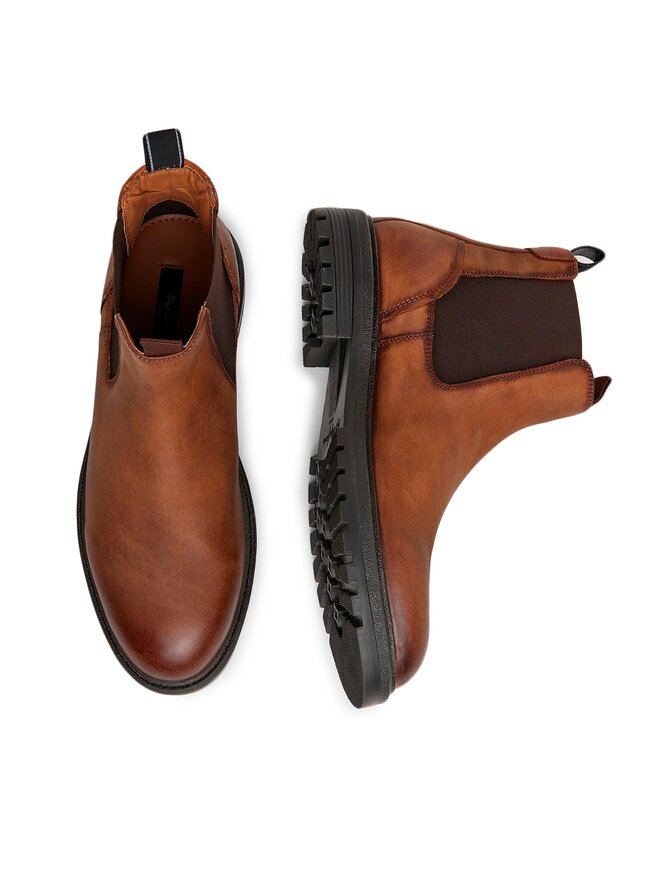 Pepe Jeans Botines Chelsea Pepe Jeans PMS50238 Marrón