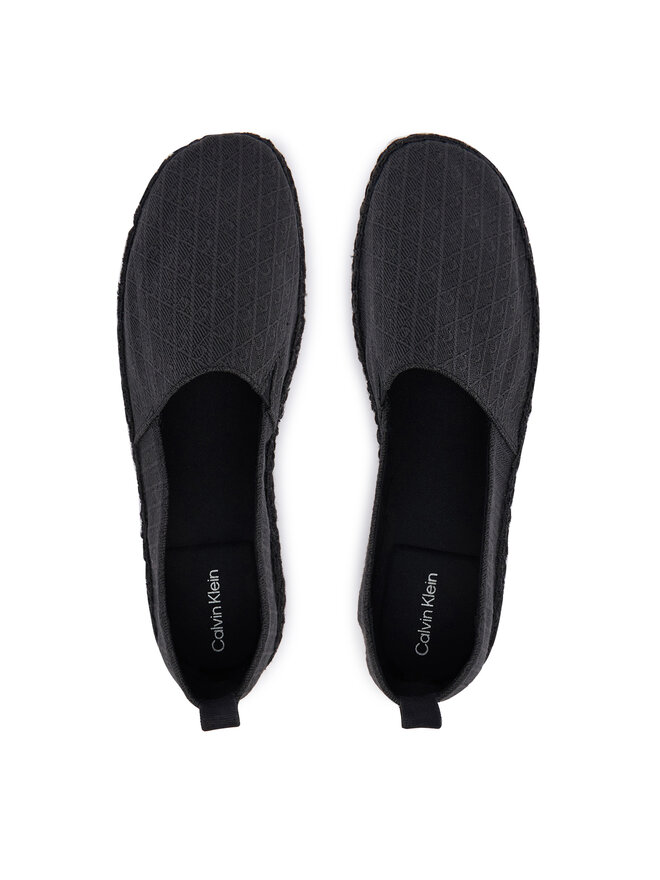 Calvin Klein Espadrilles Calvin Klein All Over CK HW0HW02933 Schwarz