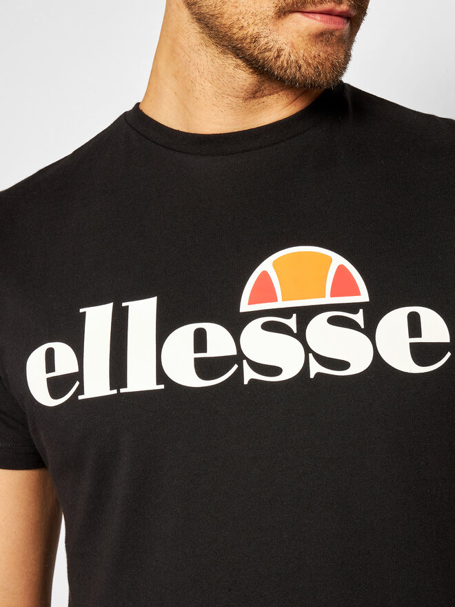 Ellesse Ellesse Marškinėliai Albany Tee SGS03237 Juoda Regular Fit