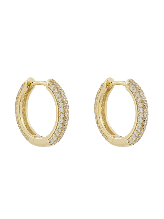 ICED STUFF Cercei ICED STUFF Diamond Ring Auriu