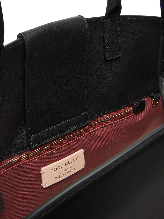 Coccinelle Handtasche Coccinelle TLA Coccinellesabine E1 TLA 18 01 01 Schwarz