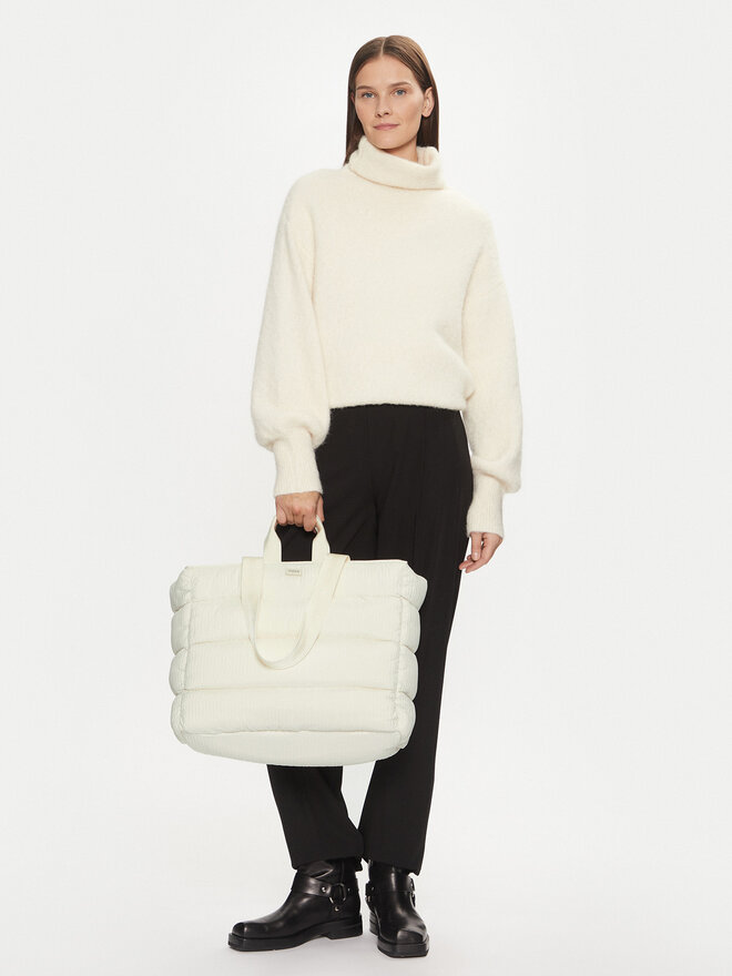 BOSS Borsetta Boss Deva Tote 50529035 Écru