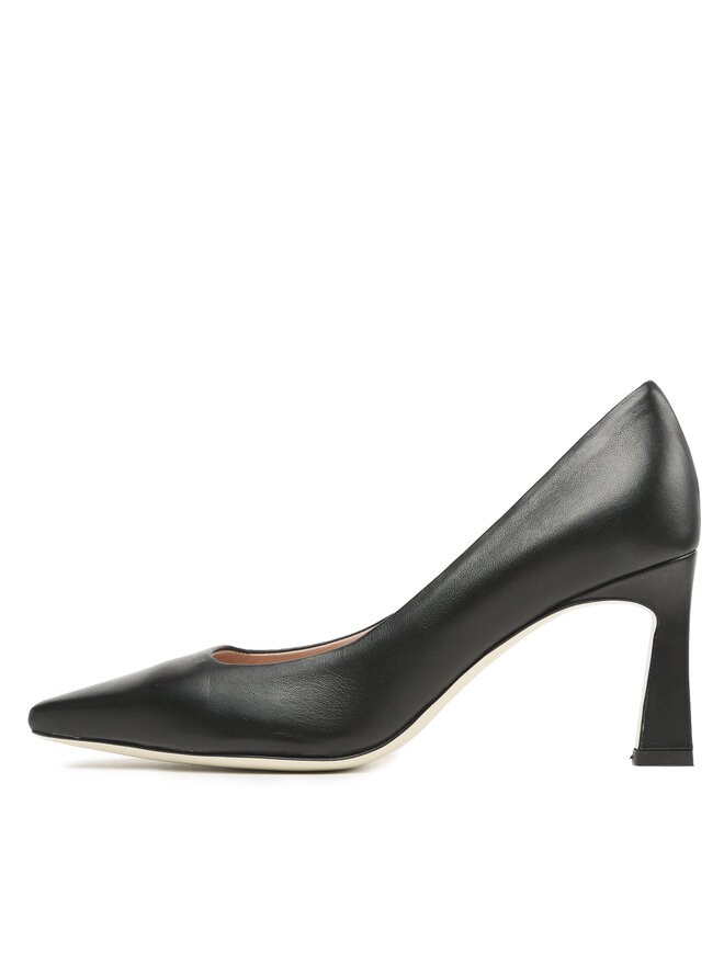 Pollini Pantofi cu toc subțire Pollini SA10257C1GTE0000 Negru