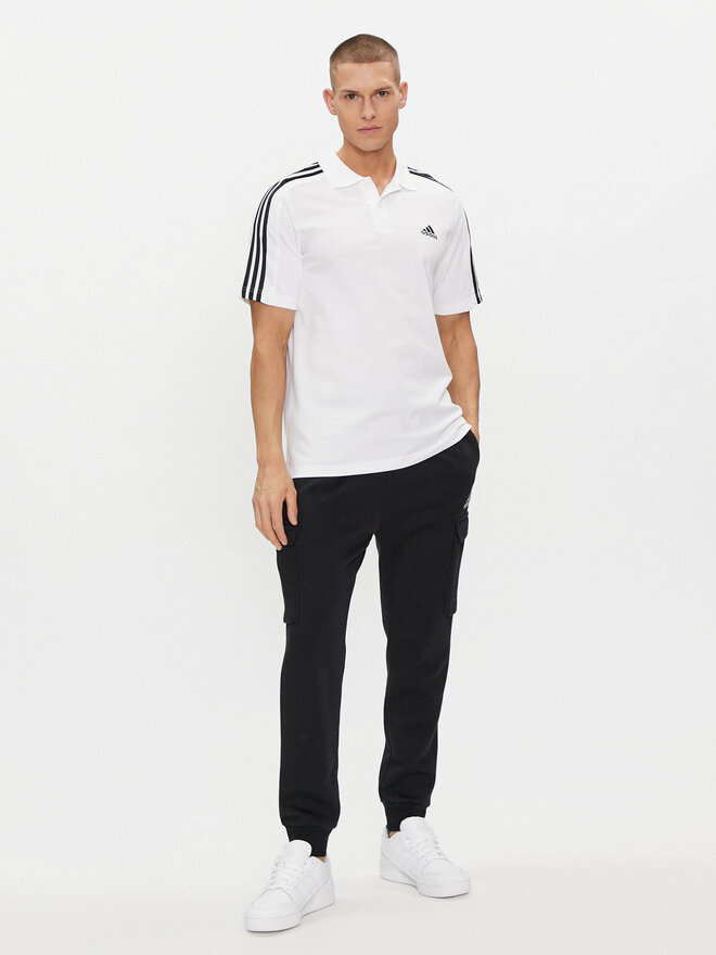 adidas adidas Pólóing Essentials Piqué Embroidered Small Logo 3-Stripes Polo Shirt IC9312 Fehér Regular Fit