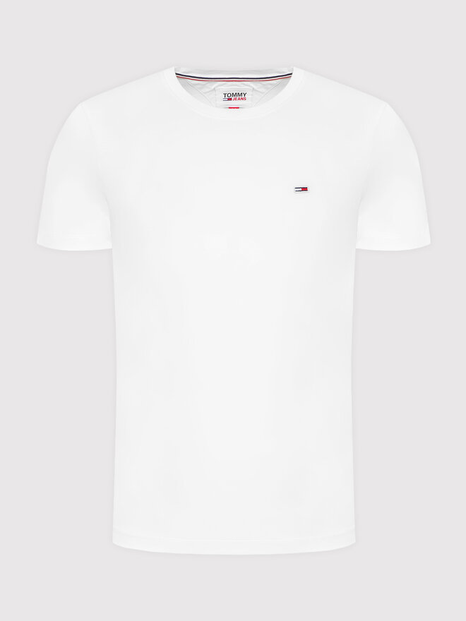 Tommy Jeans Tommy Jeans Marškinėliai Classic DM0DM09598 Balta Regular Fit