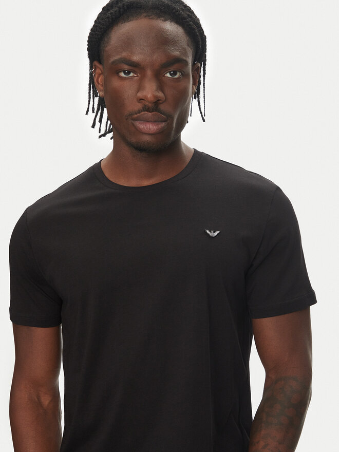 Emporio Armani Emporio Armani Póló EM000574 AF12331 UC001 Fekete Regular Fit