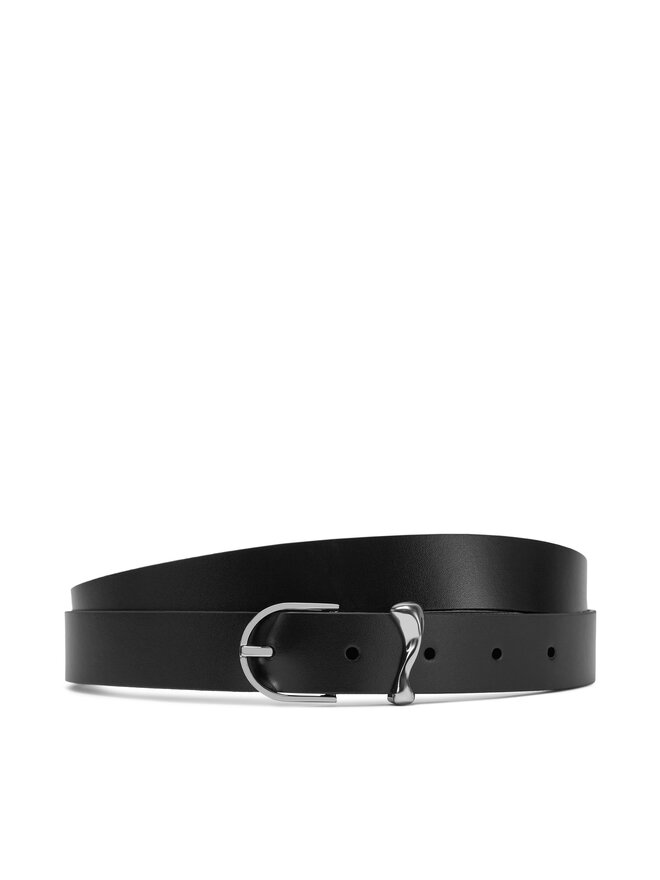 Calvin Klein Pasek Damski Calvin Klein Ck Must Organic Loop Belt 25mm K60K613234 Czarny