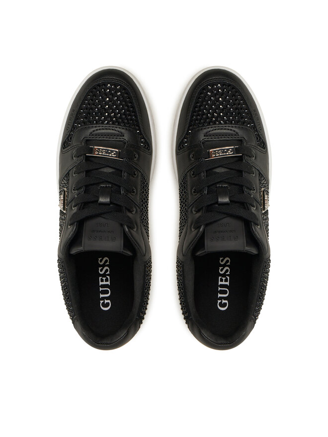 Guess Сникърси Guess Naresa2 FLFNRS ELE12 Черен