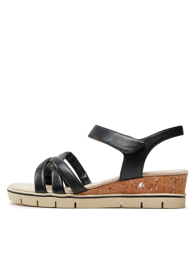 Caprice Sandale Caprice 9-28709-42 Negru