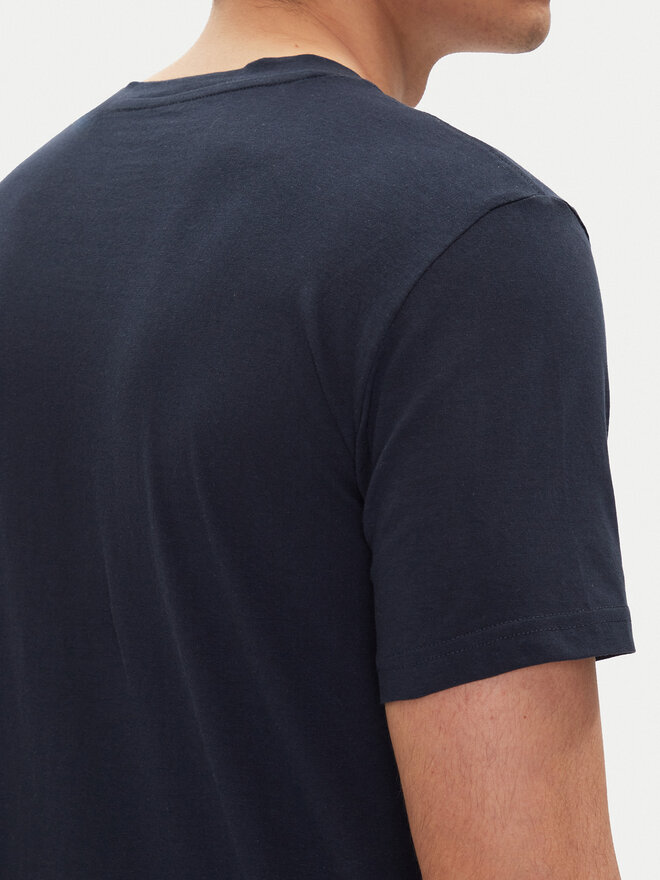 Mustang Mustang T-Shirt Austin 1016273 Σκούρο μπλε Regular Fit