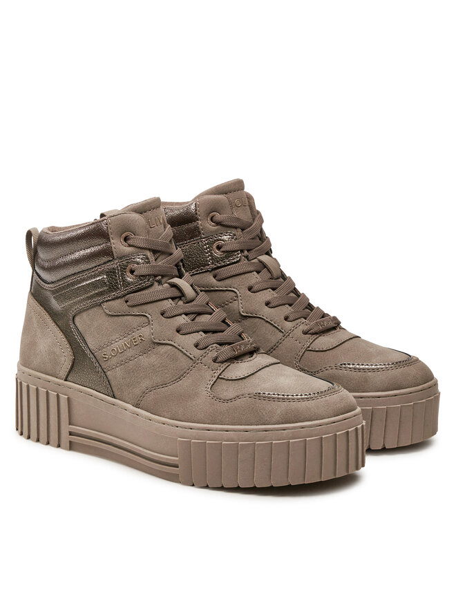 s.Oliver Sneakersy s.Oliver 5-25225-43 Brązowy