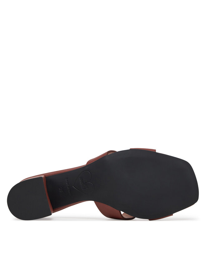 LOVE MOSCHINO Papucs LOVE MOSCHINO JA28065G1MIA0201 Barna