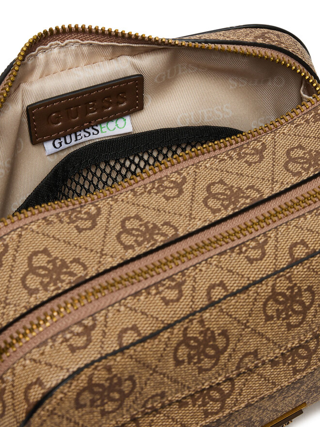 Guess Pochette per cosmetici Guess PMMILO P5461 Beige
